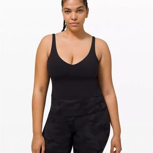 Black Lulu Align Tank